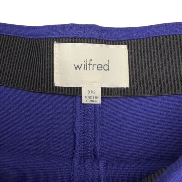 WILFRED Aritzia Lis Pull On Midi Pencil Skirt Sz XXS - Picture 3 of 5